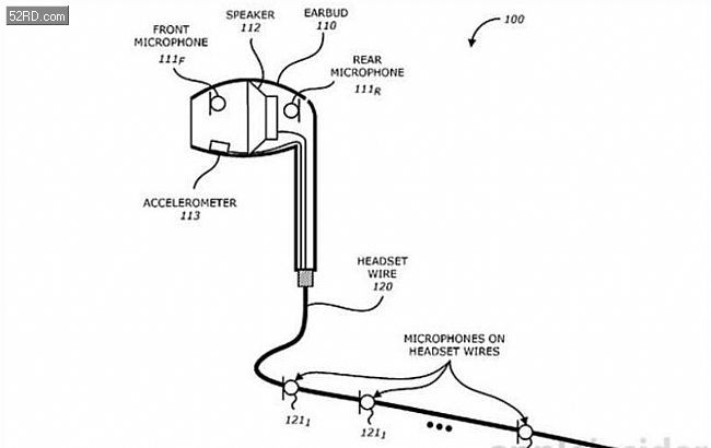 苹果新专利专注细节:引入防水扬声器和骨传导耳机 - 我爱研发网 52RD.com - R&D大本营