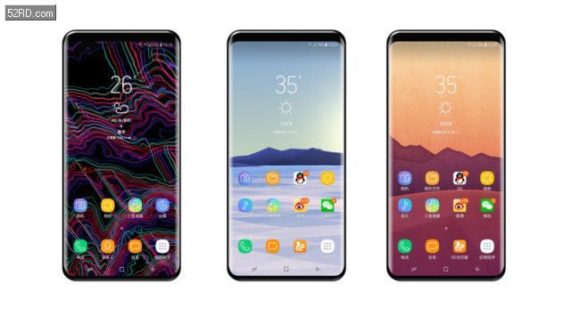 三星S9设计草图泄露 去掉下巴屏占比惊人 - 我