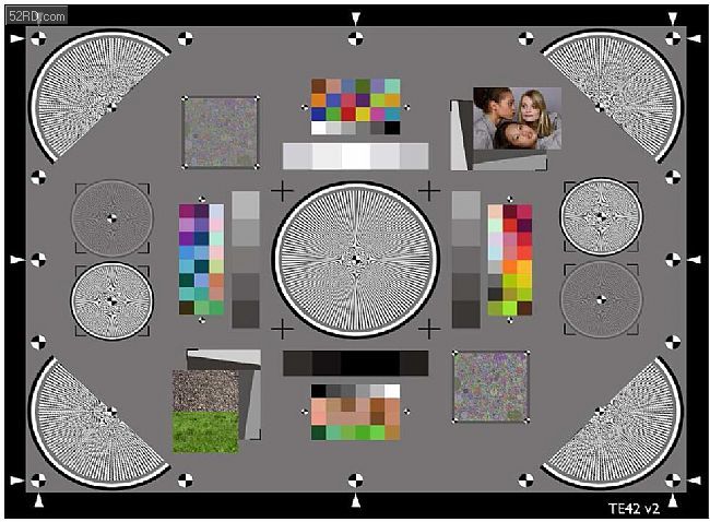 反射式综合测试图卡te42